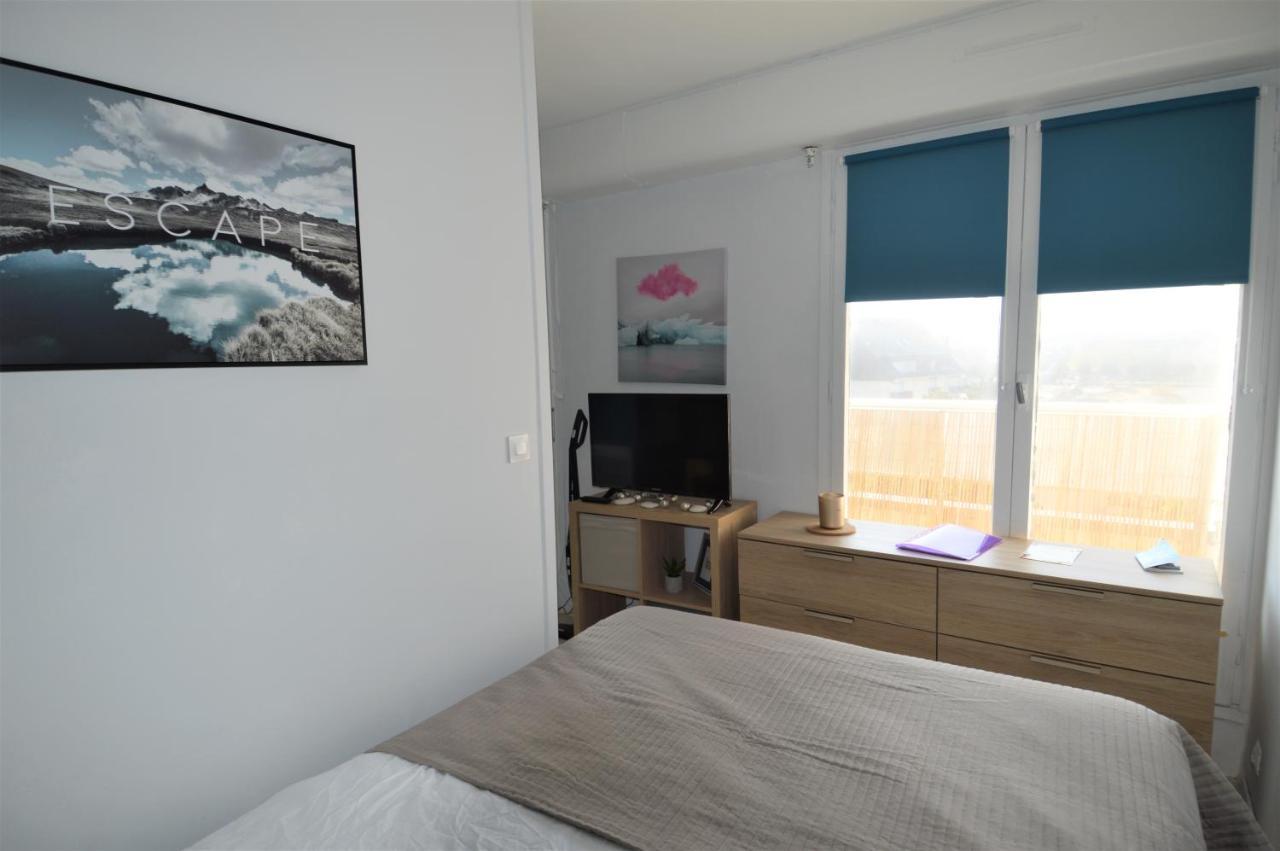 쿠르쇨 쉬르 메르 Studio Avec Chambre - Balcon Et A 20M De La Mer 아파트 외부 사진