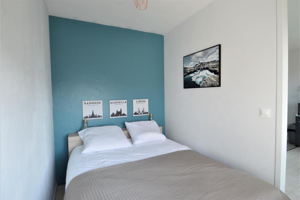 쿠르쇨 쉬르 메르 Studio Avec Chambre - Balcon Et A 20M De La Mer 아파트 외부 사진